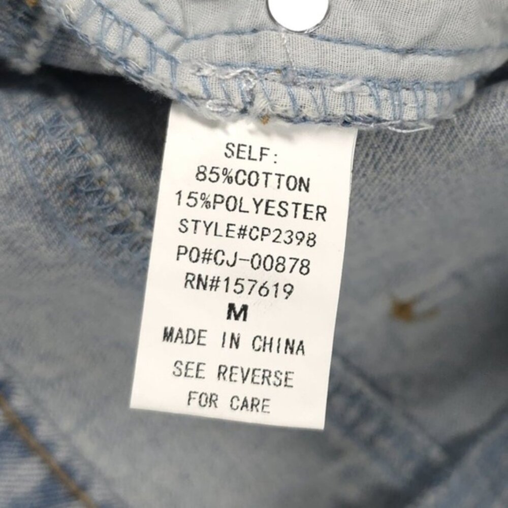 NWT CLOUD TEN Hi Rise Distressed Ripped at Knees Jeans Style CP2398 Size M - Picture 13 of 14